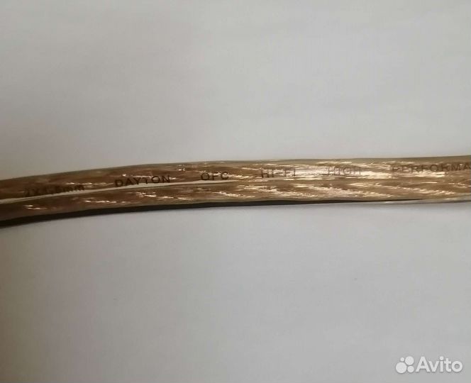 Кабель Dayton ofc Hi-Fi 2x1,5mm Германия