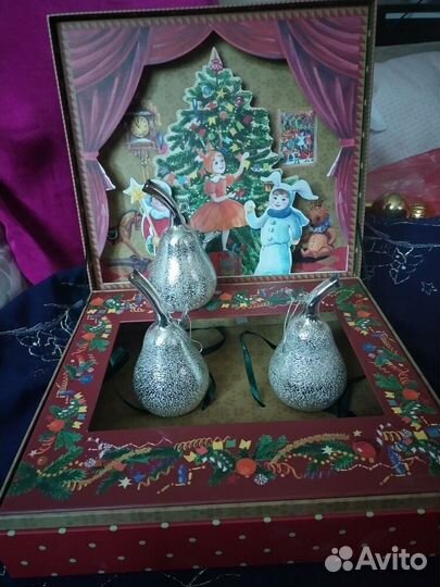 Винтажные елочные игрушки