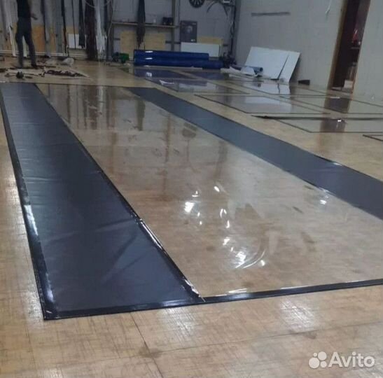 Мягкие шторы для автомойки автосервиса