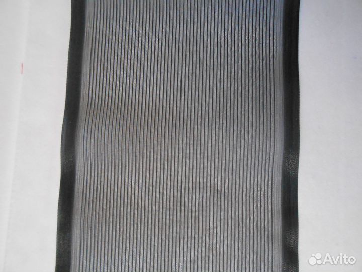 Черная капроновая лента и кружево