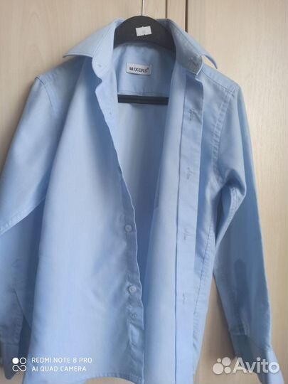 Рубашка школьная для мальчика