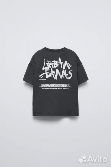 Футболка Zara детская 2 года (92 см)