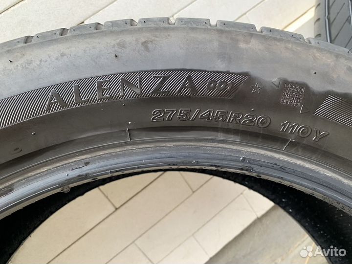 Bridgestone Alenza 001 275/45 R20 и 305/40 R20 110Y