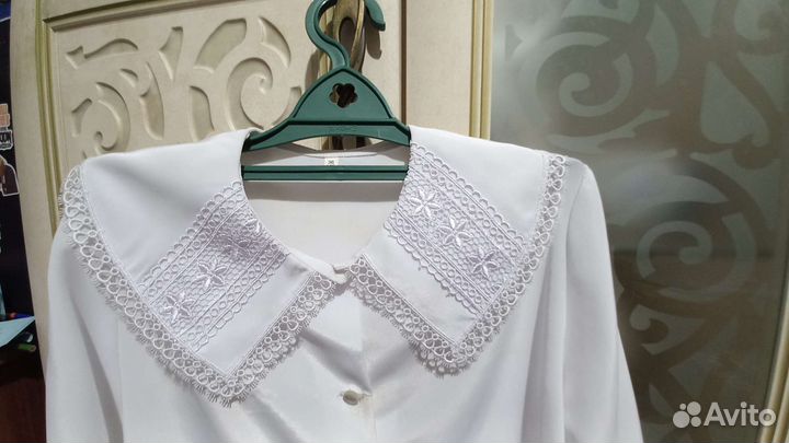 Блузка школьная для девочки 146