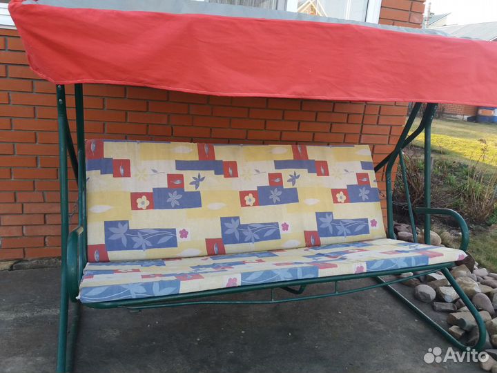 Качели садовые мощные торг