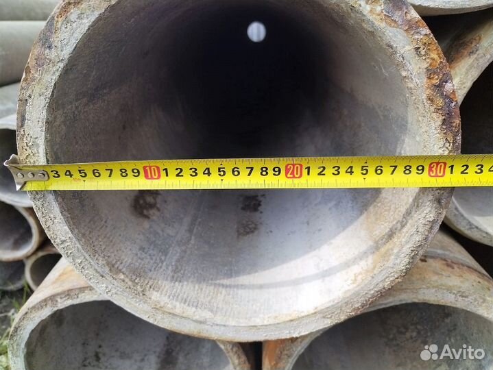 Труба асбестовая б/у 300 мм (4 / 5 / 6 метров)