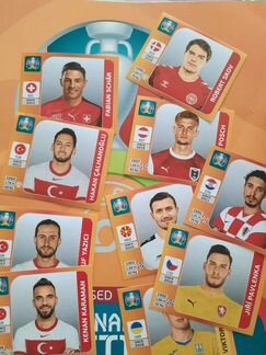 Наклейки Panini Euro 2020