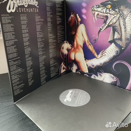 Whitesnake - Love Hunter UK Red Vinyl