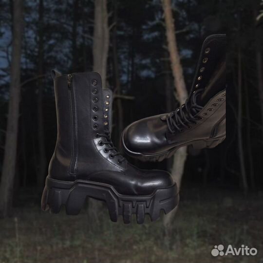 Balenciaga bulldozer boots