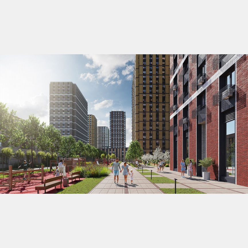 1-к. квартира, 42,7 м², 23/23 эт.