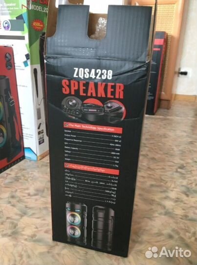 Колонка блютуз 40 см