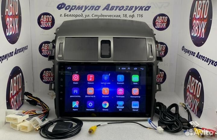 Toyota Corolla 150 андроид магнитола с навигацией