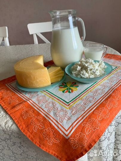 Молоко, сметана, творог