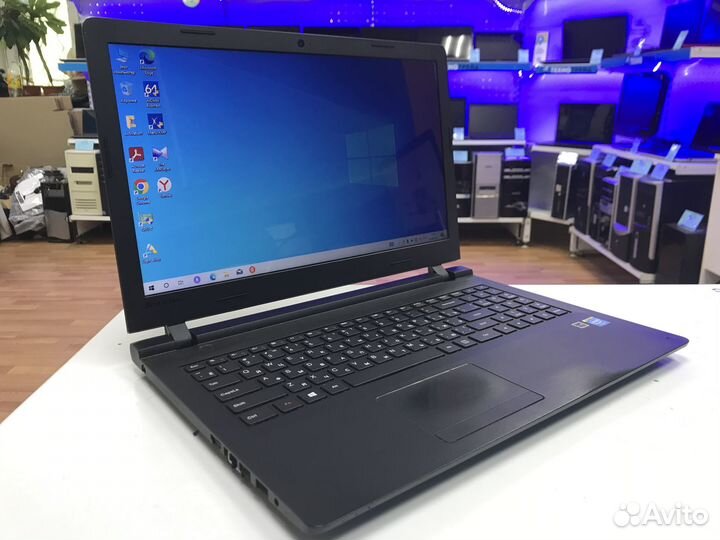 Ноутбук Lenovo 2 ядра 4гб 250гб для работы и учебы
