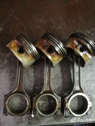 Поршень с шатуном нексия