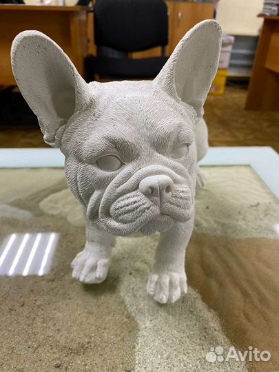 Гипсовый будьдог