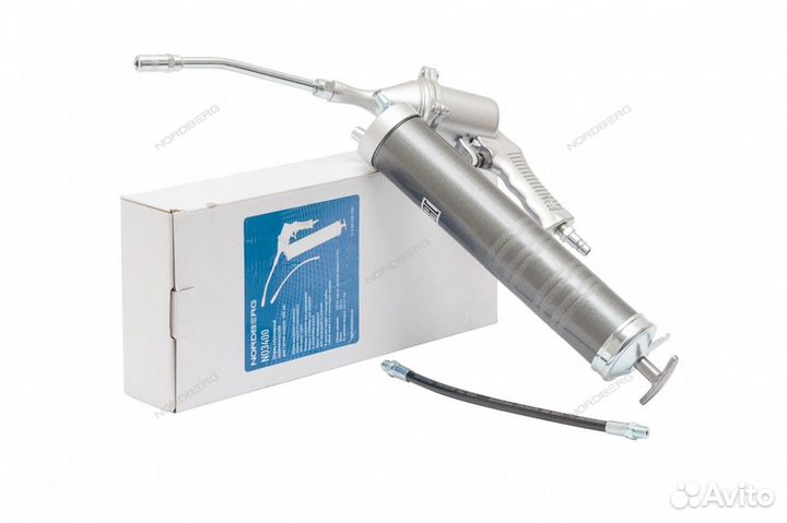 Шприц плунжерный пневматический для густой смазки