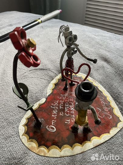 Подарок ручной работы. 3Д валентинка