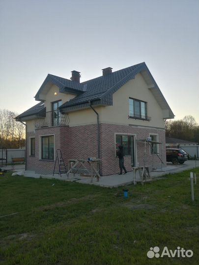 Гибкий кирпич, декоративное покрытие амк, микс 410