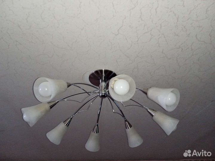 Люстра потолочная бу