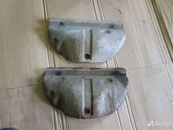 Защита выпускного коллектора Opel Astra G Vectra B