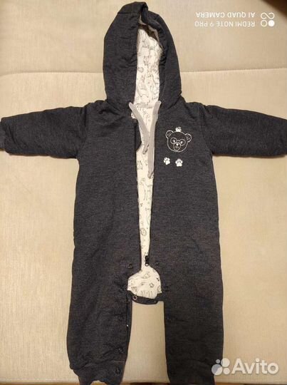 Комбинезон с капюшоном