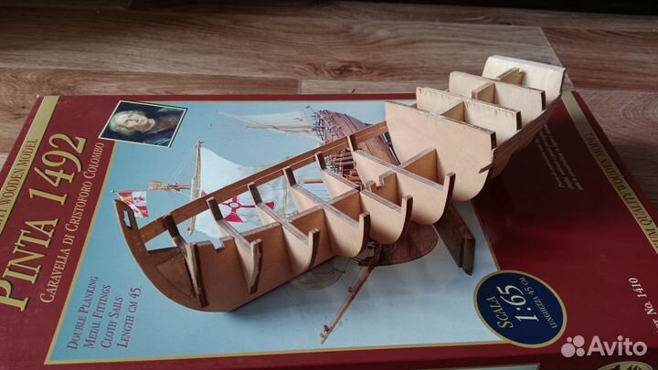 Сборная модель корабля pinta (amati)