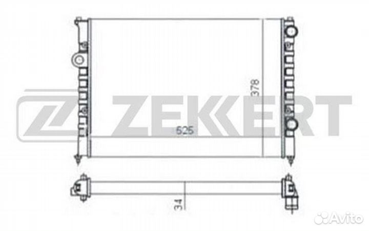 Радиатор охлаждения Volkswagen Passat B4