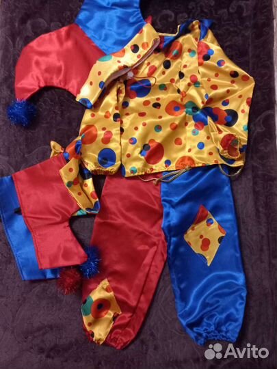 Новогодний костюм Петрушка