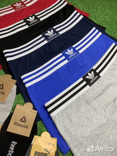 Трусы мужские боксеры adidas