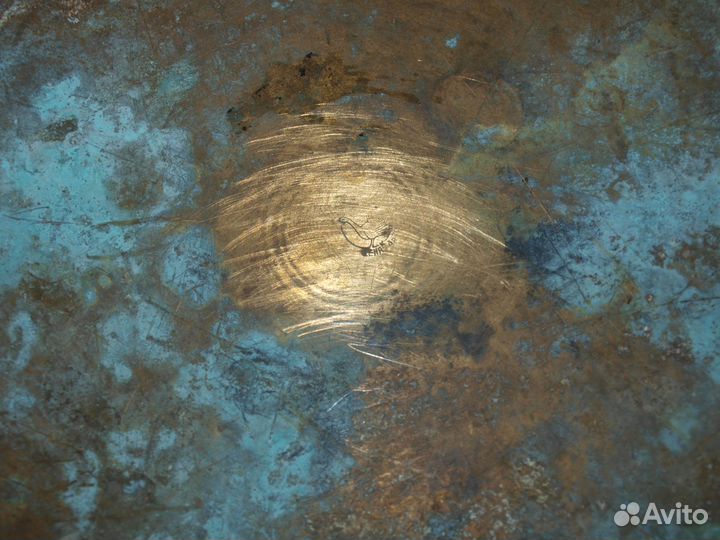 Таз латунный