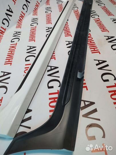 Пороги на лада Granta Sport