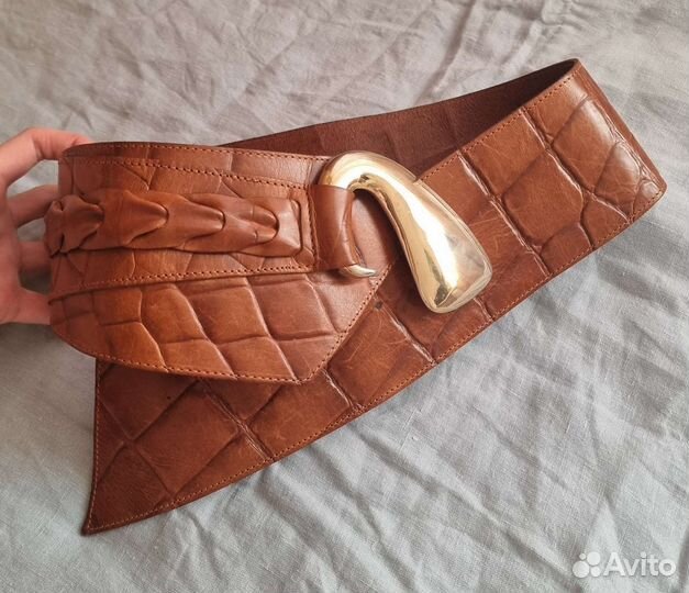 Пояс-корсет натуральная кожа