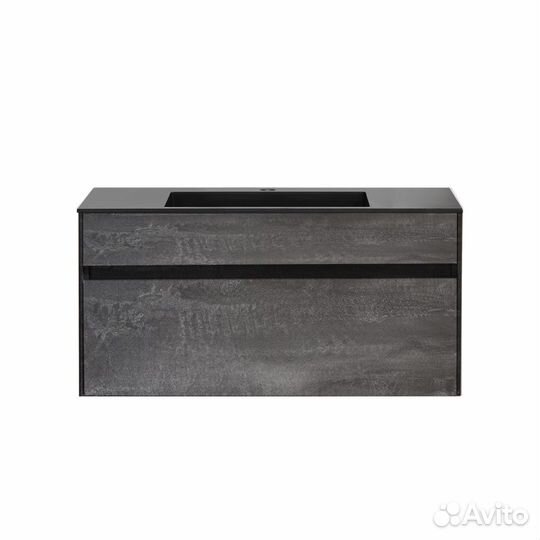 Тумба с раковиной Vincea Chiara VMC-2C100GS Серый