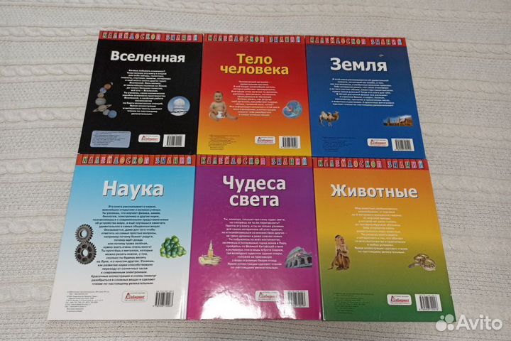 Энциклопедия для детей Калейдоскоп знаний новые