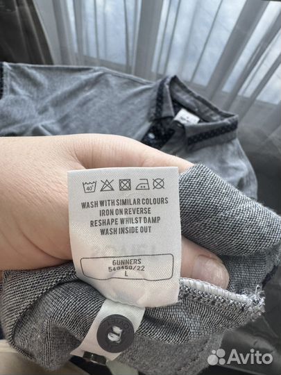 Поло мужское с коротким рукавом