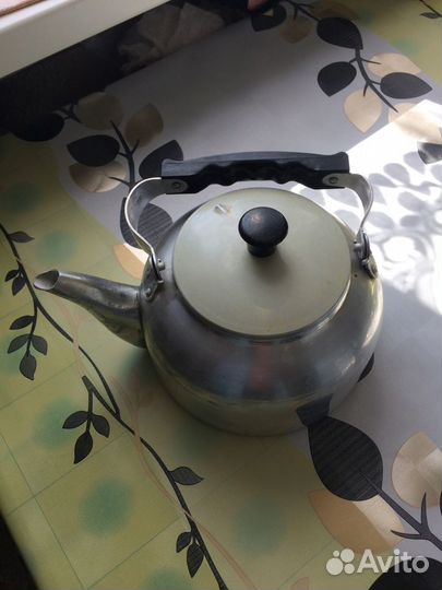 Чайник алюминиевый СССР б.у 2,5 литра
