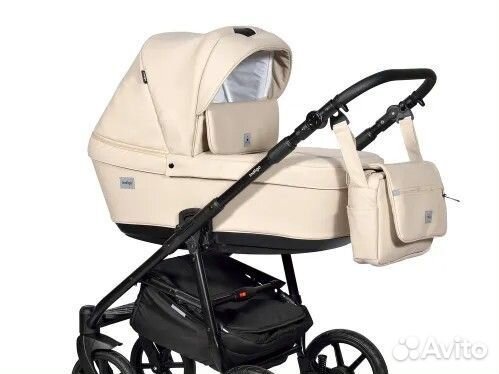 Коляска 3 в 1 Эко-кожа