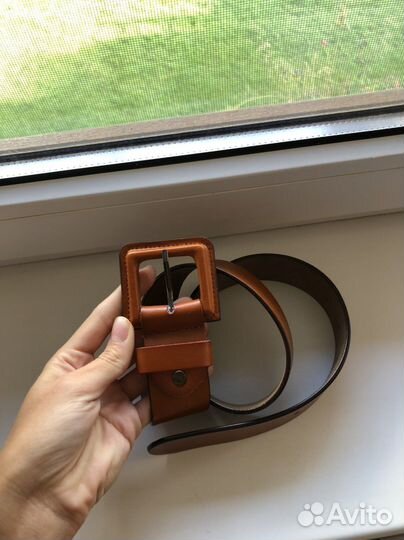 Ремень кожаный