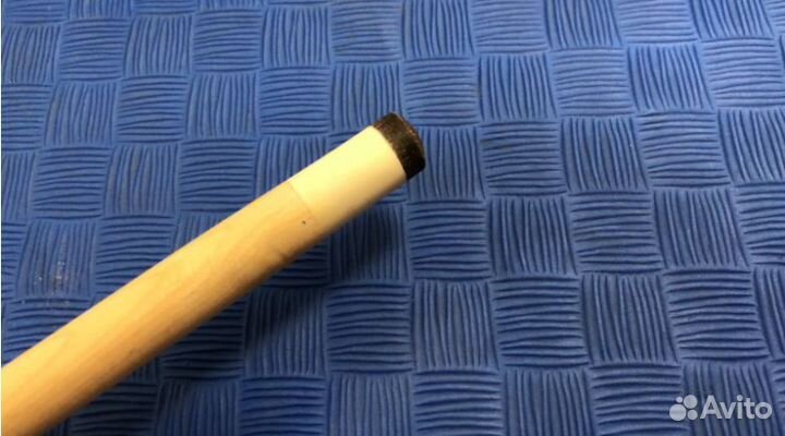 Кий для бильярда разборный инкрустированный 148 см