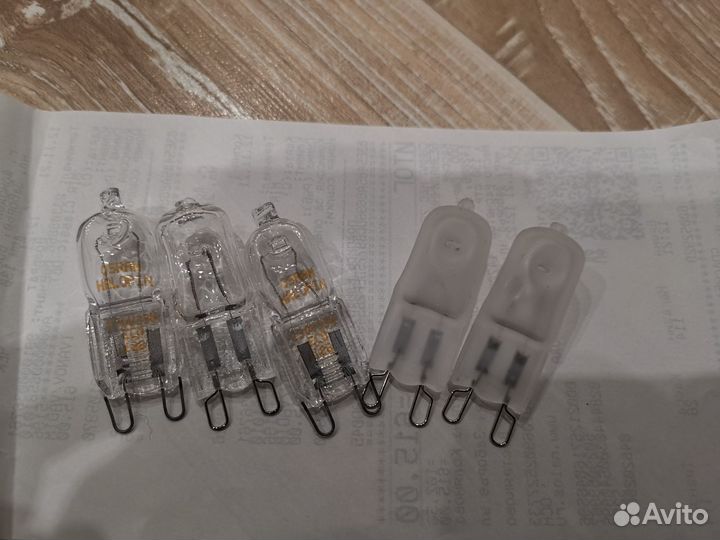 Лампы галогеновые GU 5.3, G9 и G4