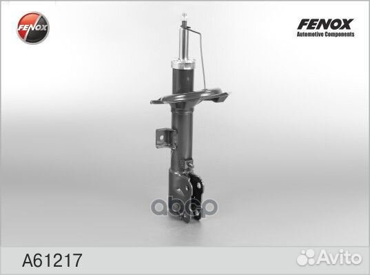 Амортизатор mitsubishi lancer 07- пер.прав.газ