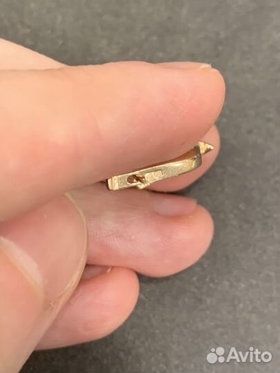 Серьги золотые 585 пробы СССР