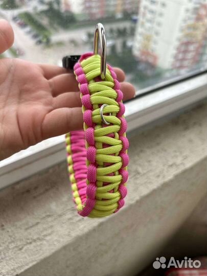 Ошейник для собак ручной работы из паракорда