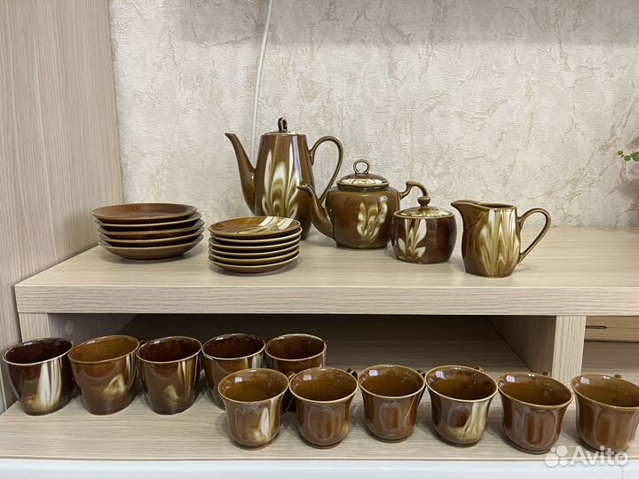 Сервиз кофейный чайный СССР 26 предметов