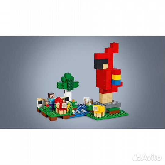 Lego Minecraft: Шерстяная ферма 21153