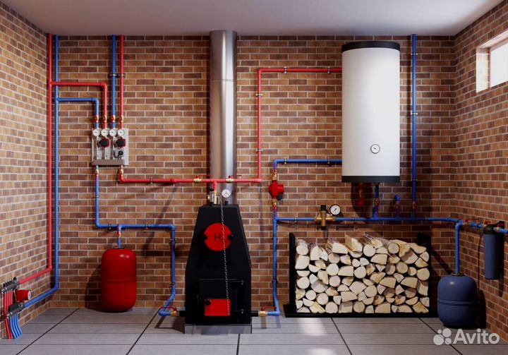 Твердотопливный котёл 50 квт