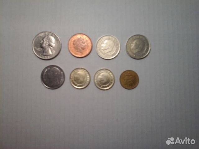 Редкие иностранные монеты
