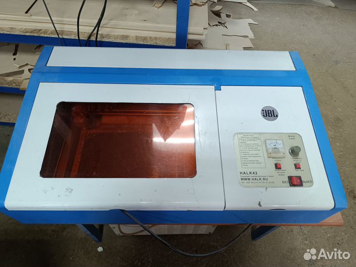 Лазерный станок co2 с чпу по дереву