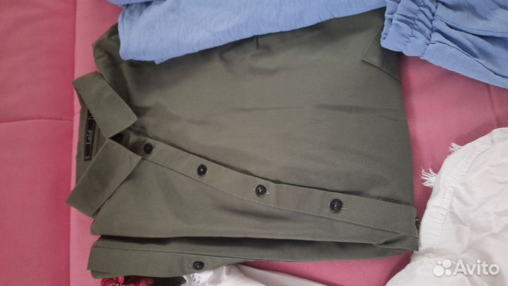 Рубашки, шорты женские пакетом 44,46р